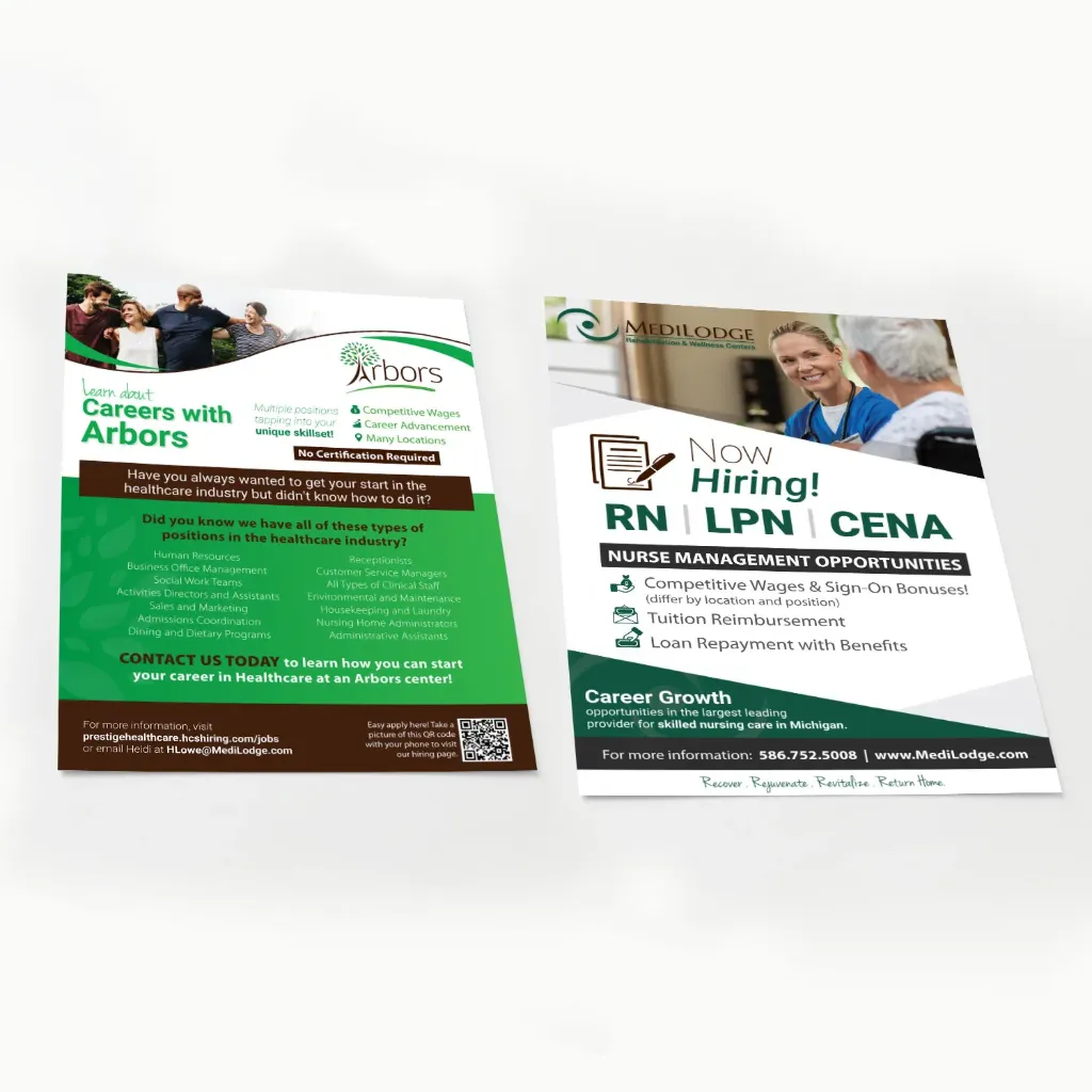 Digital Hiring Flyer
