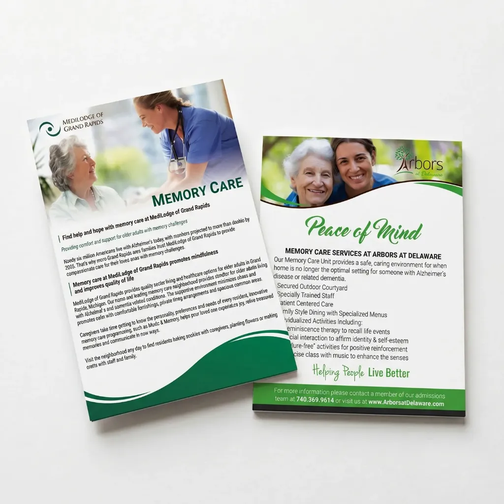 Memory Care Postcard, Pack of 250